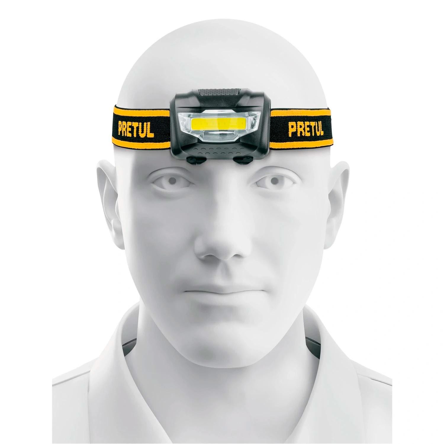 Linterna Minera LED Pretul 100 Lúmenes con Banda Ajustable – LI-CA-3AAAP